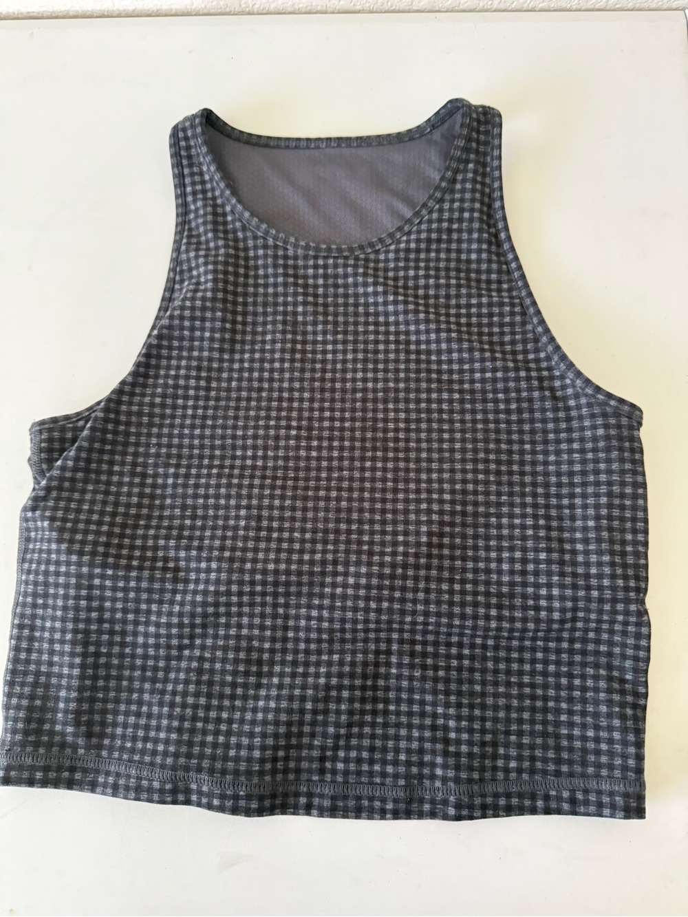 Vuori Checked Tank Top small